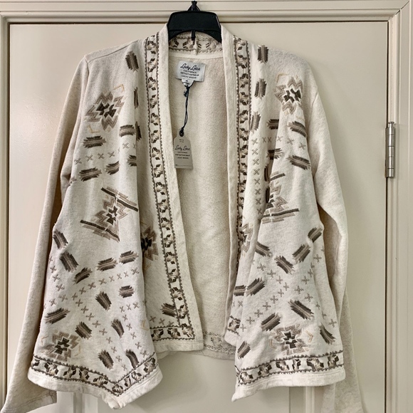 Lucky Brand Sweaters - Lucky Brand Southwestern Aztec Print Cardigan NWT